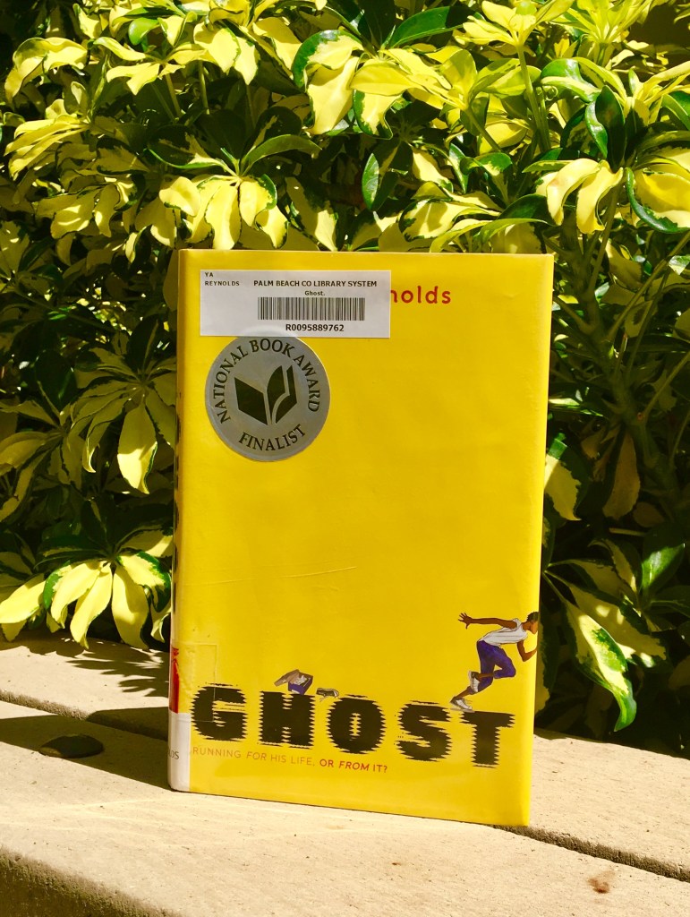 Ghost by Jason Reynolds Book Cover