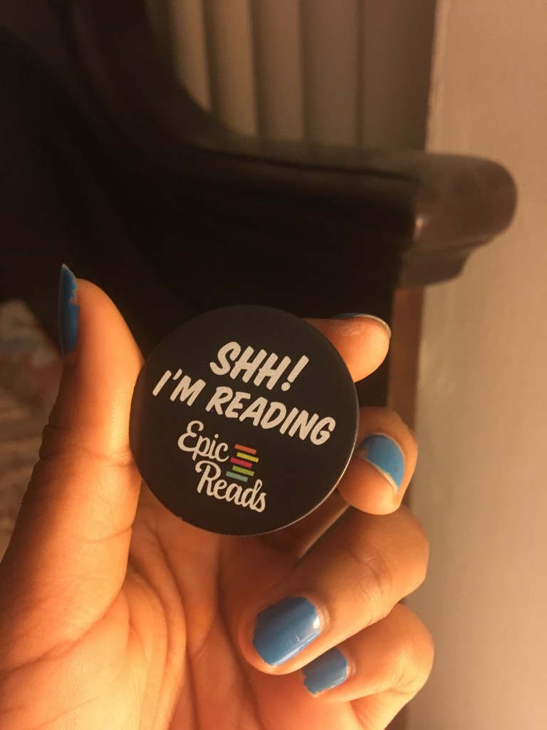 SHH! I'm Reading Epic Reads Pop Socket